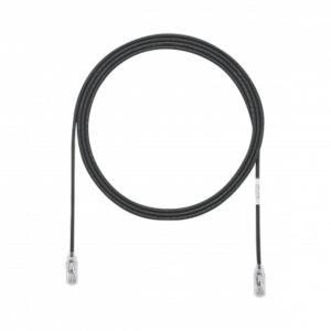 Cable de Parcheo PANDUIT TX6, UTP Categoría 6, 2 metros, Color Negro, Diámetro Reducido (28AWG)