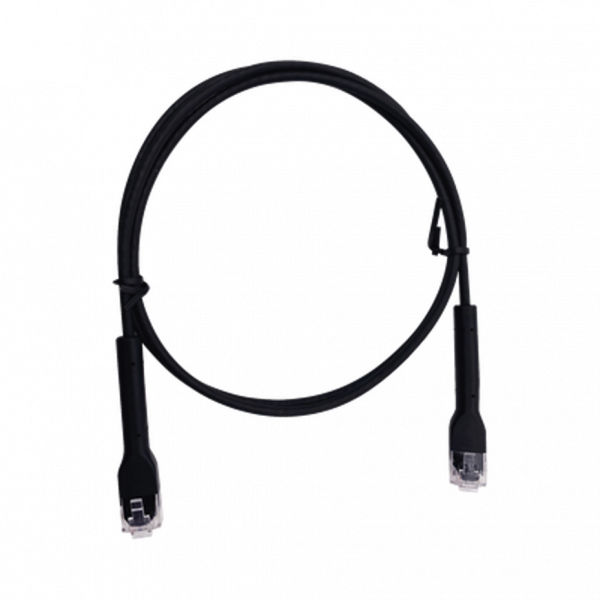 Cable de Parcheo LINKEDPRO Ultra Slim Con RJ45 Flexible, UTP Categoría 6, 10 metros color Negro, Diámetro Reducido (28 AWG)