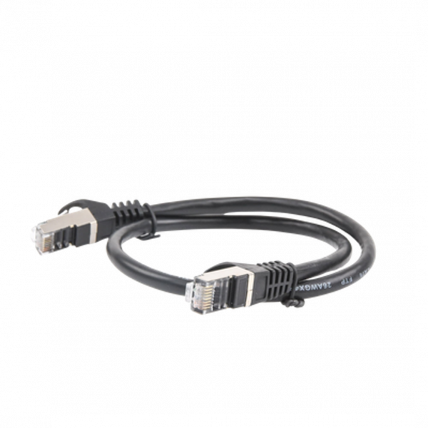 Cable de Parcheo LINKEDPRO FTP, Categoría 6, 0.5 metros, color Negro