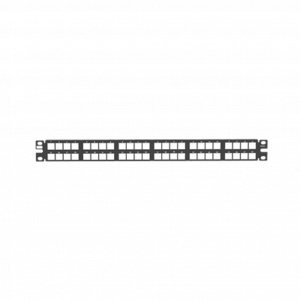 Panel de Parcheo Modular PANDUIT de Alta Densidad, Keystone (Sin Conectores), Identificación con Etiqueta Adhesiva, de 48 Puertos en 1 UR