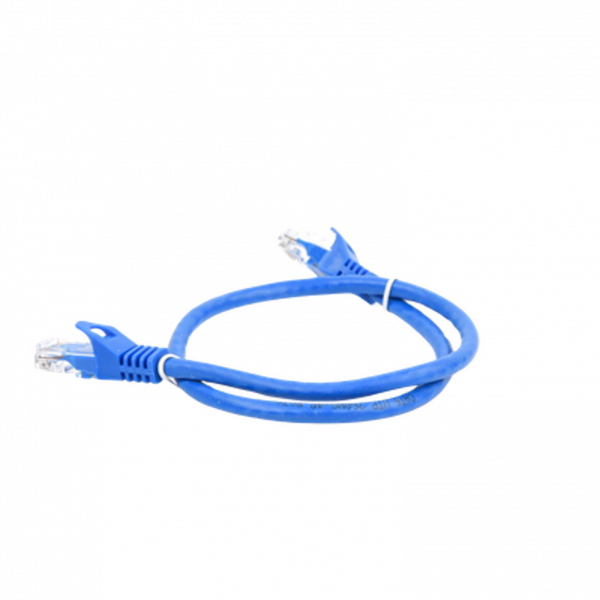 Cable de parcheo LINKEDPRO UTP Categoría 6, 0.5 metros, color azul