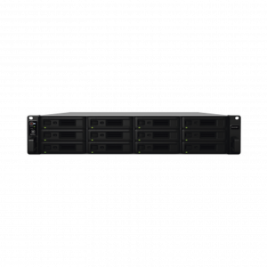 Servidor NAS Synology para rack de 12 bahías / Expandible a 24 bahías