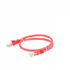 Cable de Parcheo LINKEDPRO UTP, Categoría 6, 0.5 metros, color Rojo
