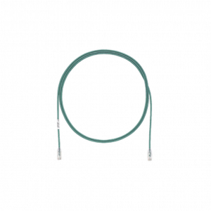 Cable de Parcheo PANDUIT TX6, UTP Categoría 6, 1 metro, Color Verde, Diámetro Reducido (28AWG)