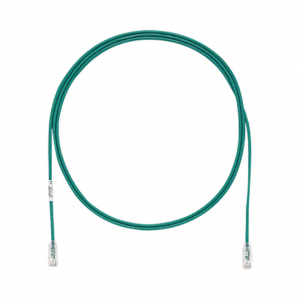 Cable de Parcheo PANDUIT TX6, UTP Categoría 6, 1.5 metros, Color Verde, Diámetro Reducido (28AWG)