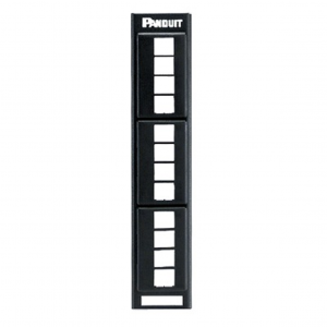 Panel de Parcheo Modular PANDUIT Keystone (Sin Conectores), de Montaje en Pared usando Accesorio WB89D, 12 Puertos