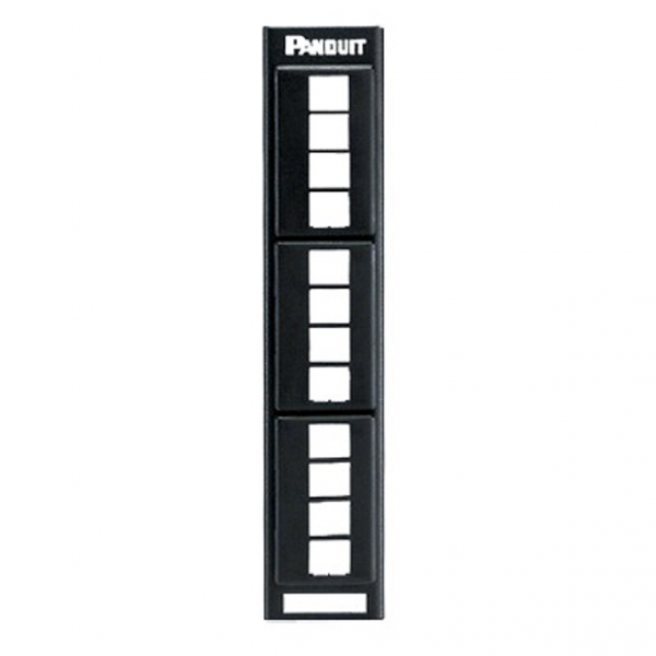 Panel de Parcheo Modular PANDUIT Keystone (Sin Conectores), de Montaje en Pared usando Accesorio WB89D, 12 Puertos