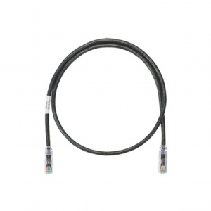 Cable de Parcheo PANDUIT UTP Categoría 6 con plug modular en cada extremo, 1.5 metros, Color Negro