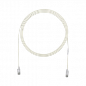 Cable de Parcheo PANDUIT TX6, UTP Categoría 6, 2 metros, Color Gris, Diámetro Reducido (28AWG)