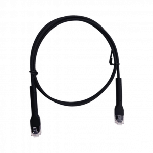 Cable de Parcheo LINKEDPRO Ultra Slim Con RJ45 Flexible, UTP Categoría 6, 1 metro color Negro, Diámetro Reducido (28 AWG)