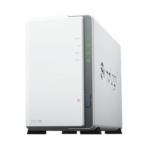 Servidor NAS Synology de 2 Bahías / Hasta 32 TB / Servicio Nube Gratis (P2P)