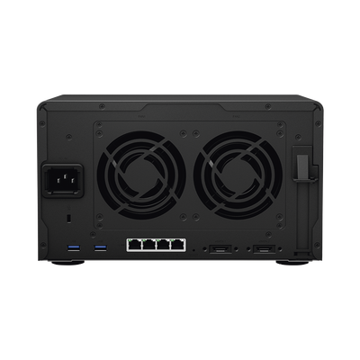 Servidor NAS Synology de 6 Bahías (Expandible a 16 Bahías) / Hasta 288 TB / 4 GB RAM / Servicio Nube Gratis (P2P) - Imagen 3