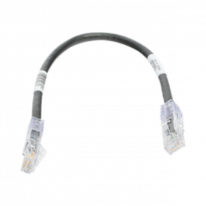 Cable de parcheo PANDUIT, TX6, UTP 24 AWG, CM, Categoría 6, 0.30 metros, color Negro