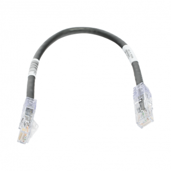 Cable de parcheo PANDUIT, TX6, UTP 24 AWG, CM, Categoría 6, 0.30 metros, color Negro