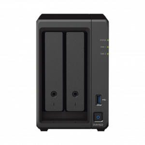Deep Learning serie NVR Synology de 2 Bahías / Servicio Nube Gratis (P2P)