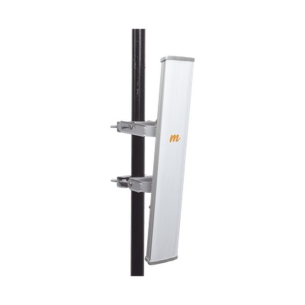 Antena Sectorial MIMO 4X4 de 45 º, 4.9 - 6.4 GHz, IP55, Ganancia de 22 dBi, 4 Conectores N-hembra, Montaje y Jumper tipo N incluido. - Imagen 3