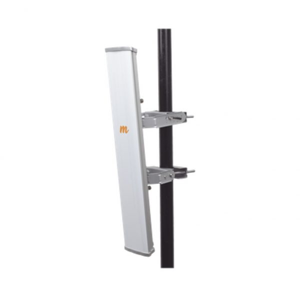 Antena Sectorial MIMO 4X4 de 45 º, 4.9 - 6.4 GHz, IP55, Ganancia de 22 dBi, 4 Conectores N-hembra, Montaje y Jumper tipo N incluido. - Imagen 4