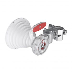 Antena Sectorial Simétrica de 30° / 2x2 / Rango de Frecuencia Extendido: 4900 - 7125 MHz / Ganancia de 18 dBi / Lista para Adaptadores Twistport / Protección IP65