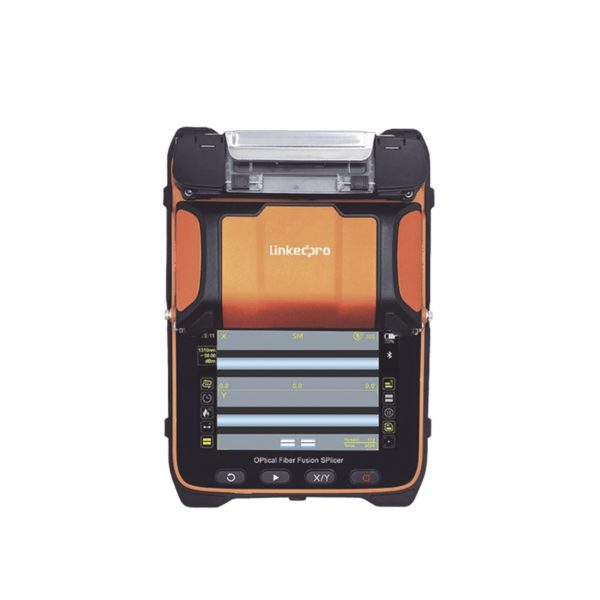 Fusionadora de Fibra Óptica MultiModo y MonoModo / 6 motores / Alineación por Núcleo / OPM + VFL