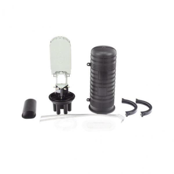 Caja de Distribución de Fibra Óptica Vertical tipo Domo, 48 empalmes (Expandible hasta 96 empalmes con charola LP-SCV-48-ST), Exterior, IP68 - Imagen 2