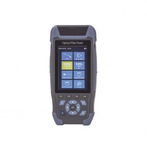 Mini OTDR para Fibra Óptica Monomodo / Longitud de Onda 1310nm y 1550nm / Función VFL 10mW / Función OPM / Mapeo de Cables de Red RJ45 / Recargable / Distancia de prueba hasta 64 km