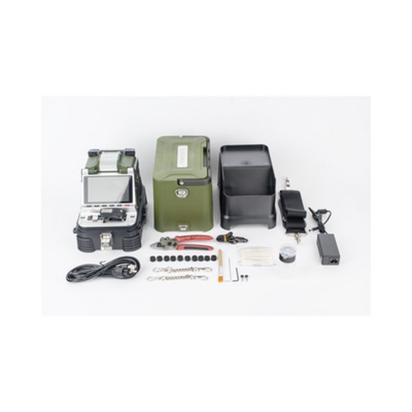 Fusionadora de Fibra Óptica MultiModo y MonoModo / 6 motores / Alineación por Núcleo / OPM + VFL / Cleaver Eléctrico de un Solo Paso - Imagen 2