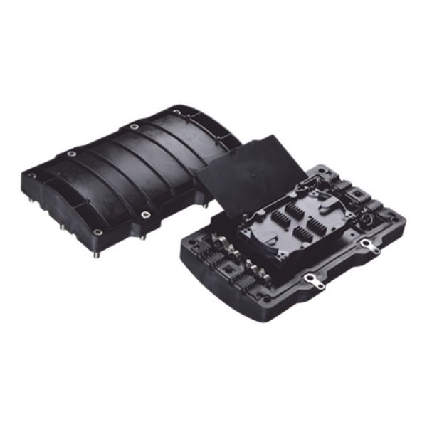 Caja de Distribución de Fibra Óptica Horizontal, hasta 48 empalmes, Exterior IP68 - Imagen 3