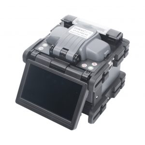 Fusionadora de Fibra Óptica Multimodo y Monomodo / Alineación por Núcleo / 6 Motores para Mejor Precisión en el Empalme