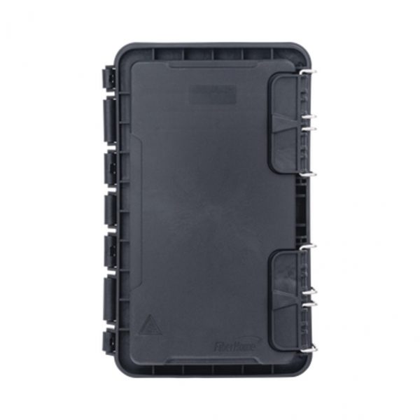 Caja de Distribución de Fibra Óptica, Hasta 96 Empalmes, Exterior IP65, Color Negro - Imagen 2