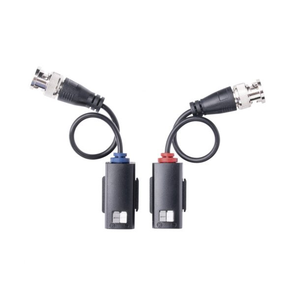 Kit de Transceptores Baluns, con Terminal PUSH SUPERIOR PIG TAIL en ambos conectores, Resolución 4K, Cable flexible COAXIAL Blindado / COAXITRON / AUDIO POR COAXITRON /Conector 100% COBRE / Calidad PREMIUM - Imagen 4