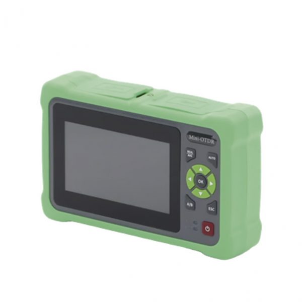 OTDR Touch para Pruebas en los Enlaces de Fibra Óptica / Longitudes de onda 1310nm y 1550nm / Función VFL 10mW / Función OPM / Función de Mapeo de cables de Red RJ45 / Recargable / Distancia de prueba de hasta 260km - Imagen 2