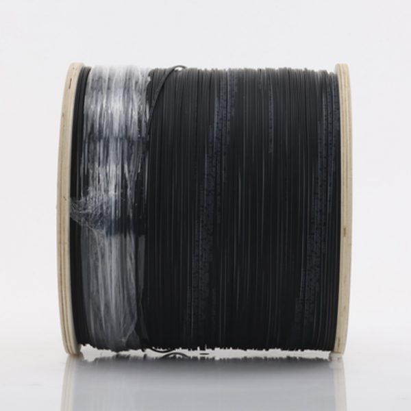 Carrete de 2 km de Fibra Óptica Drop Plana, Interior/Exterior G.657A2 Monomodo de 2 hilos (bifibra), Dieléctrica, Forro Negro, (No Soporta Conectores Mecánicos) - Imagen 3