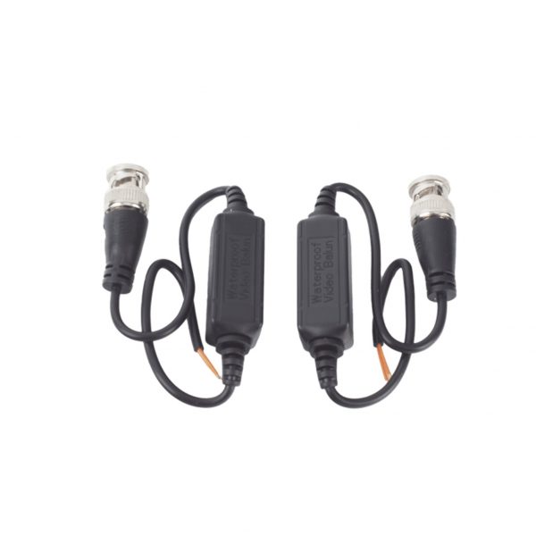Kit de Transceptores (Baluns) para EXTERIOR TurboHD Hasta 4K HD-TVI / HD-CVI / AHD / CVBS / COAXITRON / AUDIO POR COAXITRON / Menú OSD / CONECTORES 100% COBRE / Con Cable RF Blindado. Distancia de hasta 200 m en 4K. Calidad PREMIUM