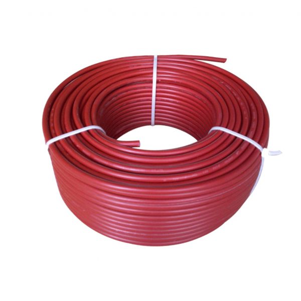 Cable Fotovoltaico 16 mm, 6 AWG, 2000 Vcc Rollo de 50 m, Material COBRE, Rojo