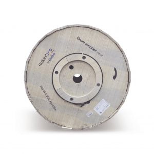 Carrete de 4 km de Fibra Óptica Aérea Mini ADSS G.652D, Monomodo de 24 Hilos, Exterior, Span 120, Loose Tube