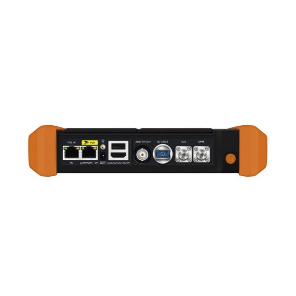 Probador de Vídeo y OTDR / Pantalla LCD de 7" / IP ONVIF / 8MP TVI + 8MP CVI + 8MP AHD + SDI/EXSDI + Cable TDR / Prueba de Red de Fibra Óptica - Imagen 4