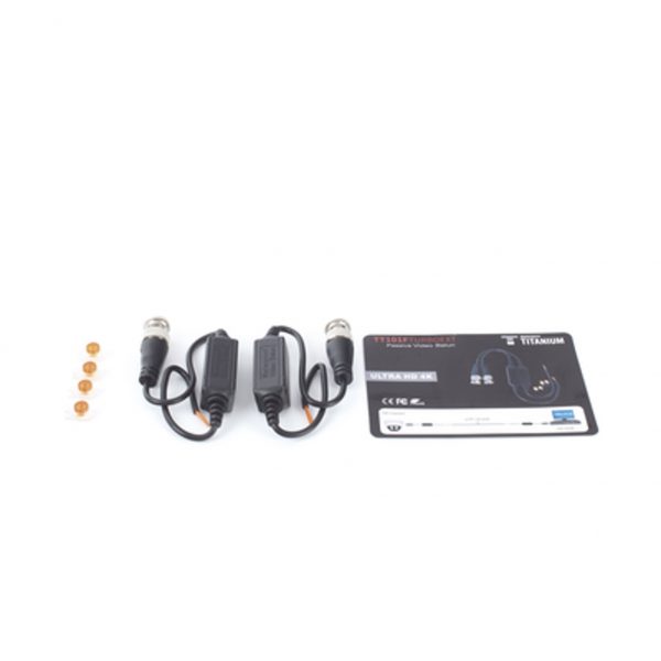 Kit de Transceptores (Baluns) para EXTERIOR TurboHD Hasta 4K HD-TVI / HD-CVI / AHD / CVBS / COAXITRON / AUDIO POR COAXITRON / Menú OSD / CONECTORES 100% COBRE / Con Cable RF Blindado. Distancia de hasta 200 m en 4K. Calidad PREMIUM - Imagen 4