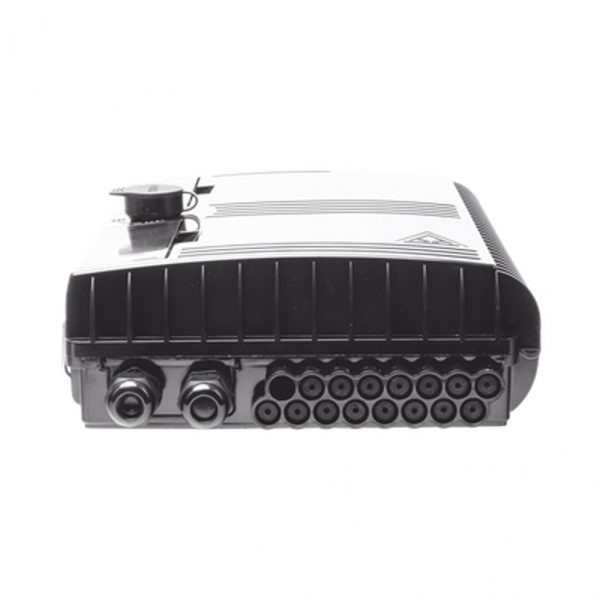 Cierre de Empalme para 24 fusiones de fibra óptica, Interior/Exterior, con 16 acopladores SC/APC y splitter 1x16 SC/APC Incluido, IP65 - Imagen 4