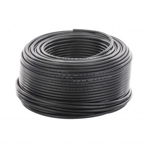Cable Fotovoltaico Negro, 6mm (10AWG), Material COBRE, 2000V, Rollo de 100m