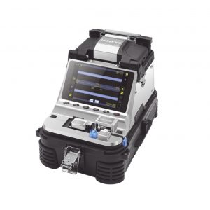 Fusionadora de Fibra Óptica MultiModo y MonoModo / 6 motores / Alineación por Núcleo / OPM + VFL / Cleaver Eléctrico de Gran Precisión