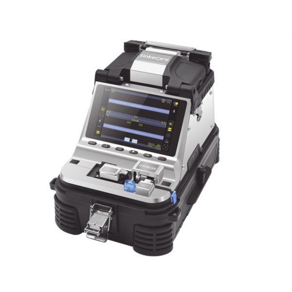 Fusionadora de Fibra Óptica MultiModo y MonoModo / 6 motores / Alineación por Núcleo / OPM + VFL / Cleaver Eléctrico de Gran Precisión