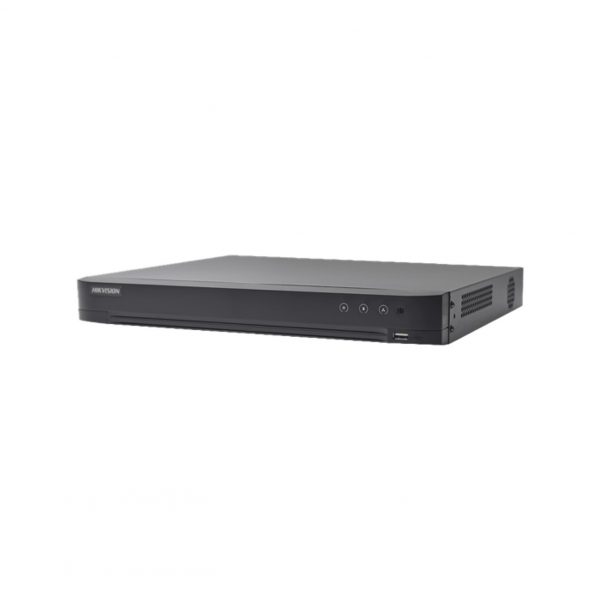 DVR 32 Canales TurboHD + 8 Canales IP / 5 Megapixel Lite - 3K Lite / Acusense / Reconocimiento Facial / Audio por Coaxitron / 2 Bahías de Disco Duro / H.265+ / Salida de Video en Full HD