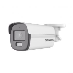 Cámara tipo Bala TURBOHD 3K (5 Megapixel) / Lente 3.6 mm / Micrófono Integrado / ColorVu 24/7 / Luz Blanca 40 mts / Exterior IP67 / dWDR / 4 Tecnologías / Metal