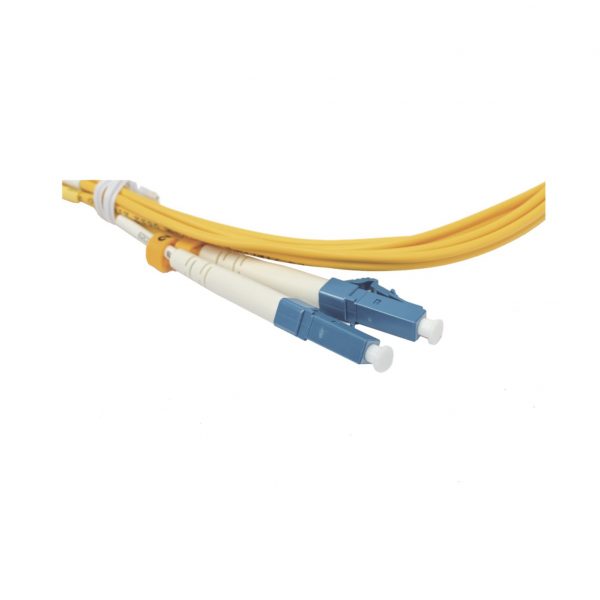 Jumper de Fibra Óptica Duplex, Monomodo, con Conectores LC/UPC-LC/UPC, 2 metros - Imagen 3