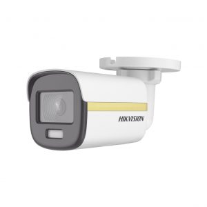 Cámara tipo Bala TURBOHD 4K (8 megapíxel) / ColorVu Imagen a Color 24/7 / Lente 2.8 mm / METAL / Luz Blanca 20 mts / Exterior IP67 / WDR 130 dB