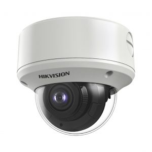 Cámara tipo Domo TURBOHD 2 Megapixel (1080p) / Ultra Baja Iluminación / WDR 130 dB / Lente Mot. 2.7 - 13.5 mm / IP67 / IK10 / 60 mts IR EXIR / Metal