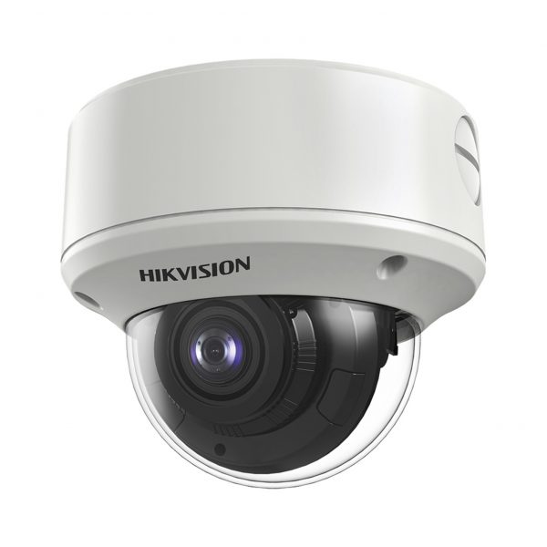 Cámara tipo Domo TURBOHD 2 Megapixel (1080p) / Ultra Baja Iluminación / WDR 130 dB / Lente Mot. 2.7 - 13.5 mm / IP67 / IK10 / 60 mts IR EXIR / Metal