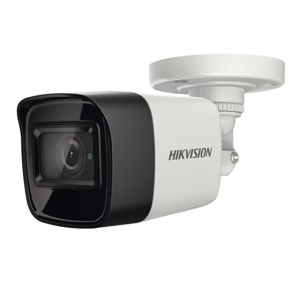 Cámara tipo Bala TURBOHD 4K (8 Megapixel) / Gran Angular 102° / Lente 2.8 mm / Exterior IP67 / IR EXIR 30 mts / dWDR / Metal