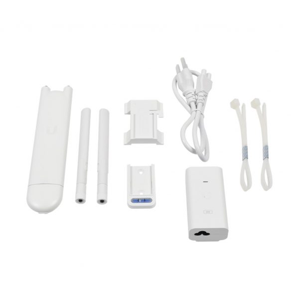 Access Point UniFi MESH para exterior 802.11ac doble banda 2.4/5 GHz, MIMO 2x2, antenas desmontables, hasta 1167 Mbps - Imagen 3