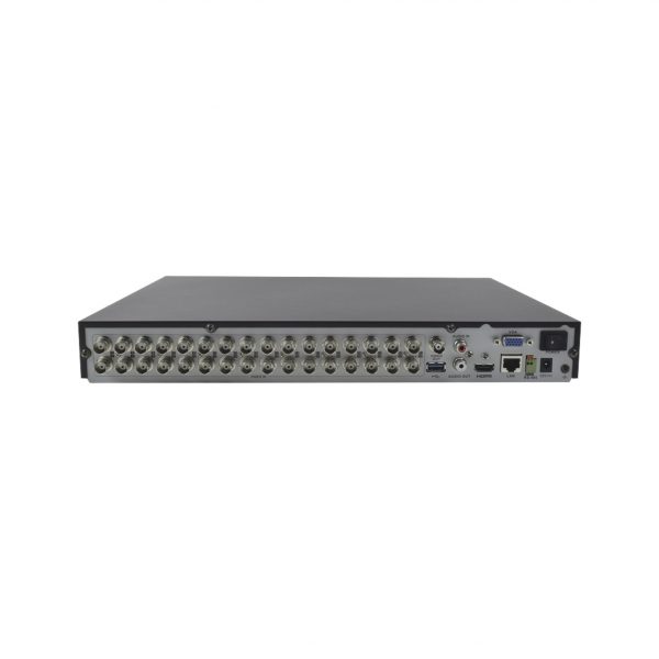 DVR 32 Canales TurboHD + 8 Canales IP / 5 Megapixel Lite - 3K Lite / Acusense / Reconocimiento Facial / Audio por Coaxitron / 2 Bahías de Disco Duro / H.265+ / Salida de Video en Full HD - Imagen 4